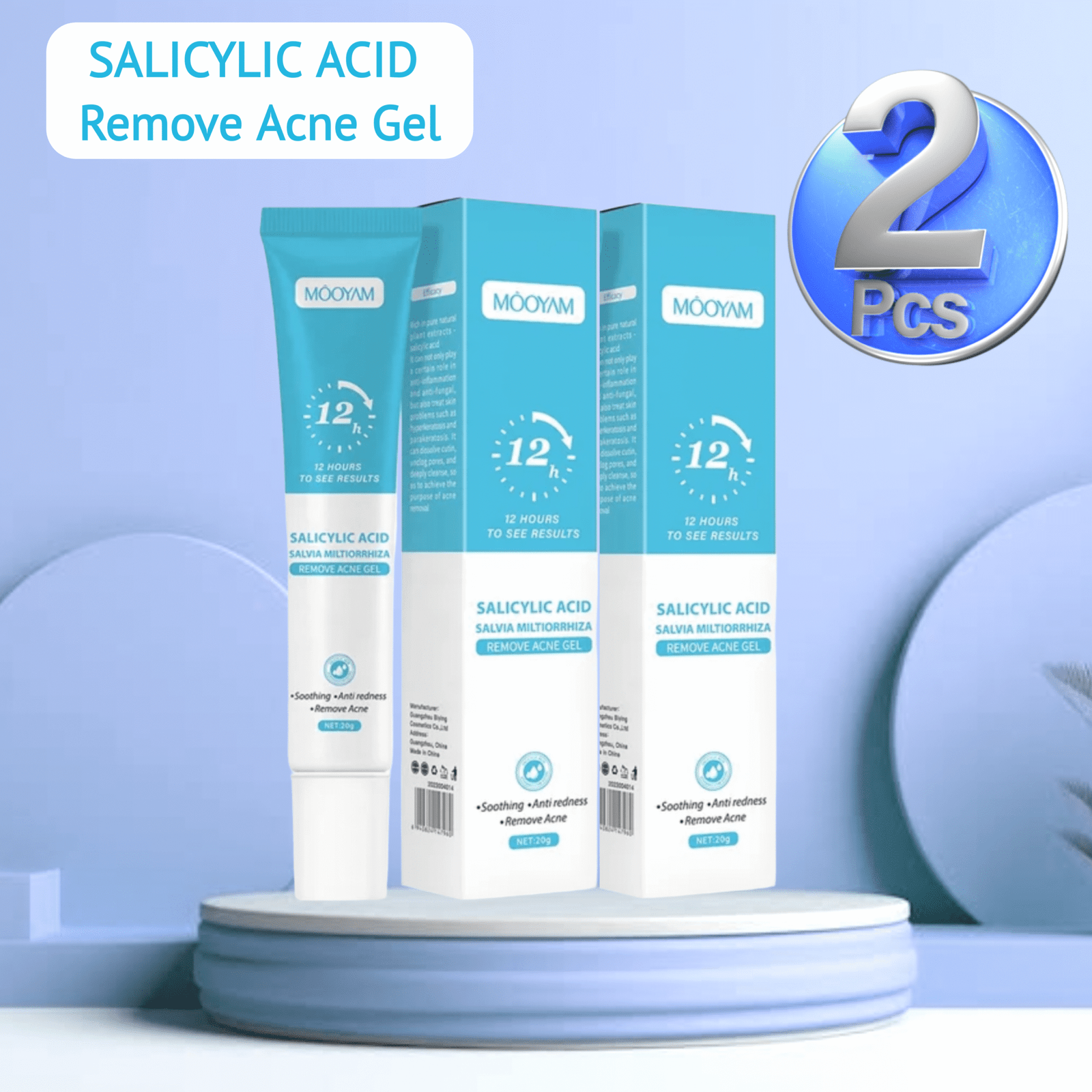 Remove Acne Gel – Salicylic Acid [2 Piece]